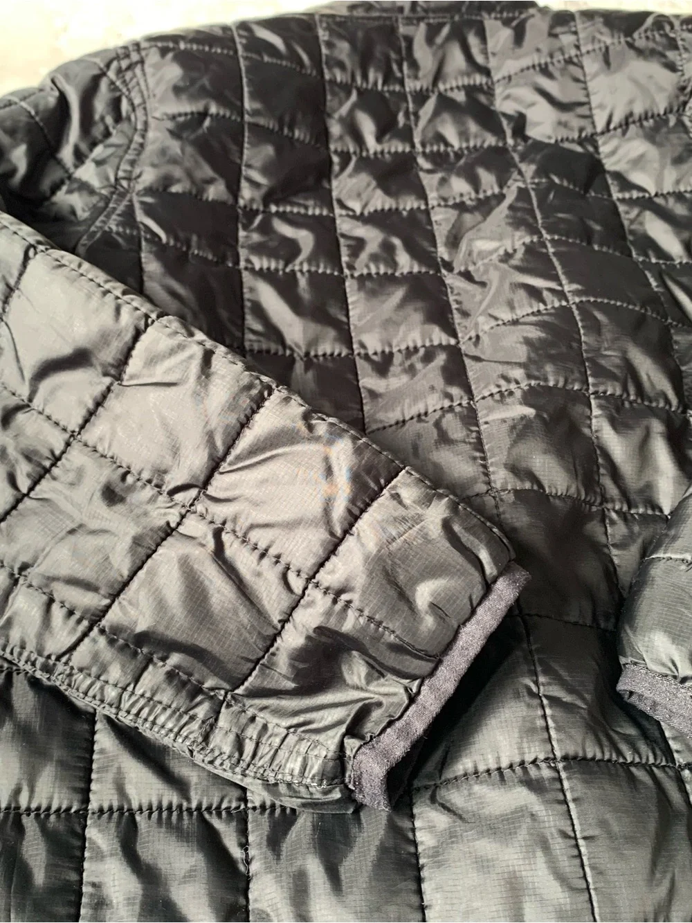 Old Navy Black Quilted Puffer Jacket for Kids Size 10/12
